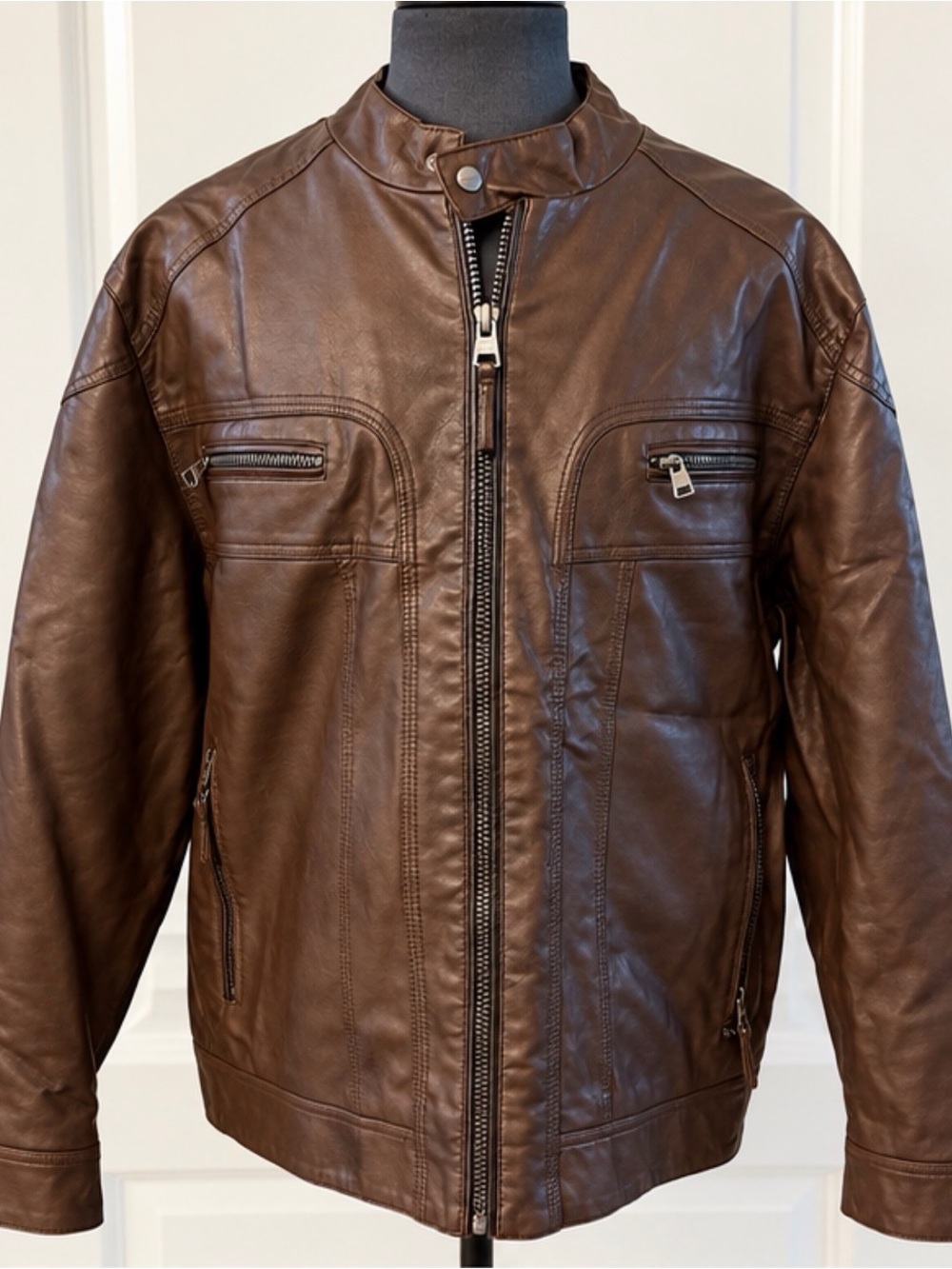 Calvin Klein Brown Bomber Jacket